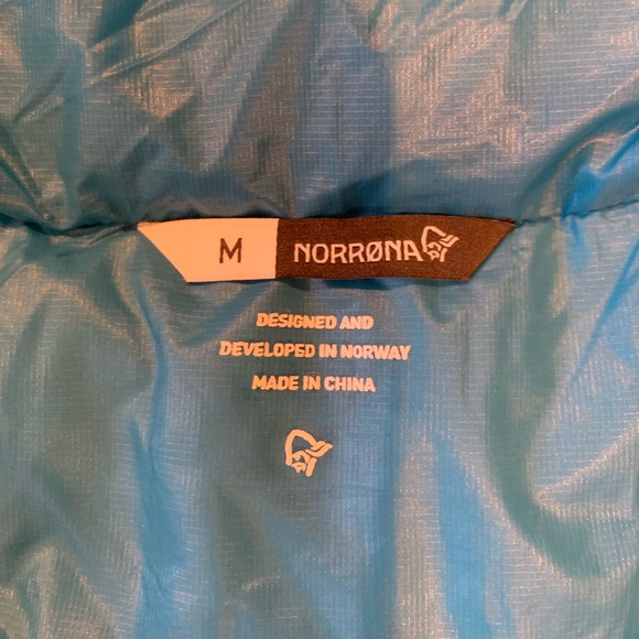 NORRONA NWOT MENS DOWN JACKET SIZE MEDIUM - Picture 6 of 12